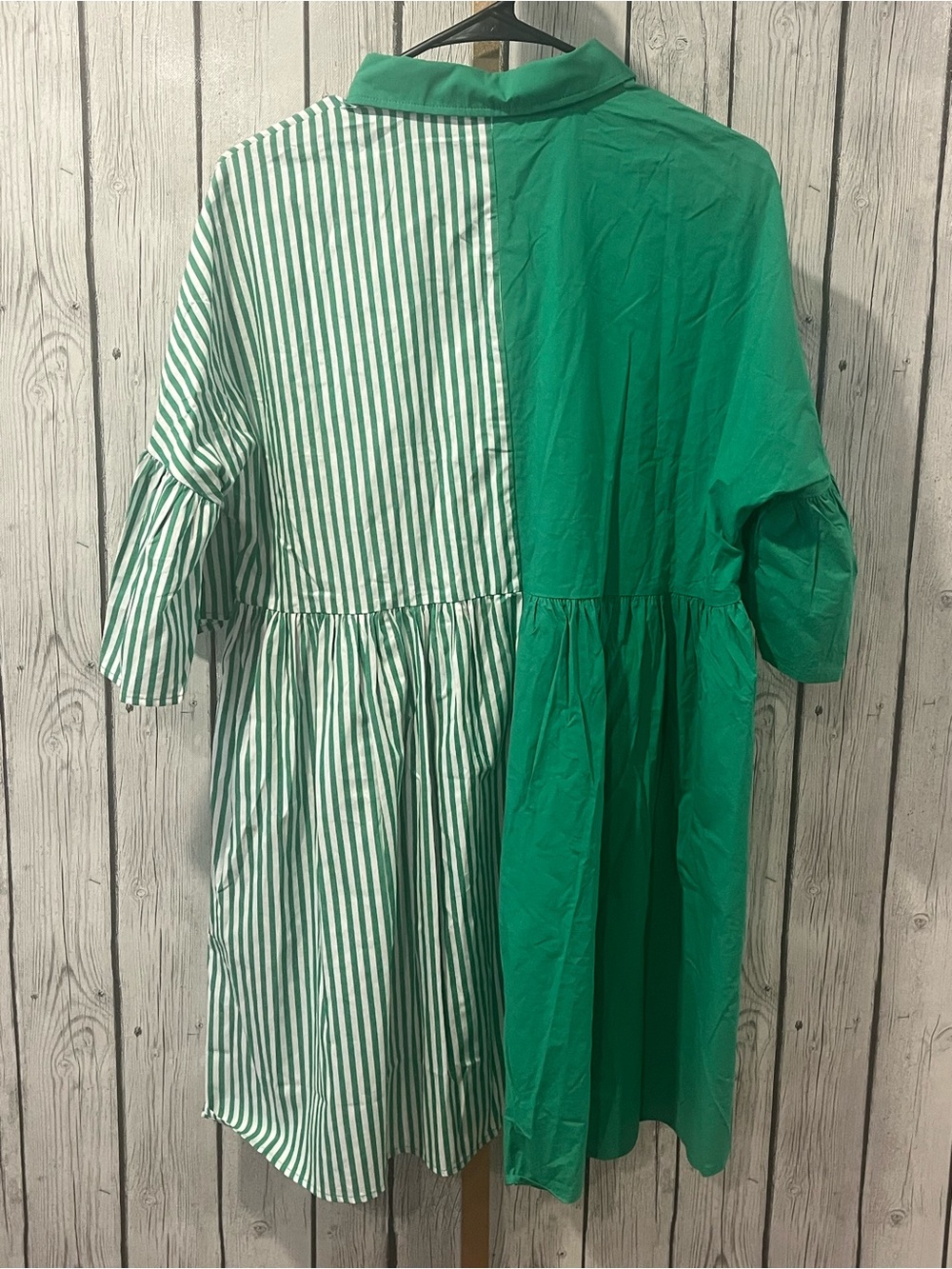 Petal & pup Women's Didi Frill Mini Dress Size Small NWT Green - Picture 11 of 11